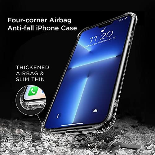 Benjolf iPhone 13 Pro Max Case | 2021 מארז אייפון 6.7 אינץ '| אנטי-סקרטש | ספיגת הלם | מקרה